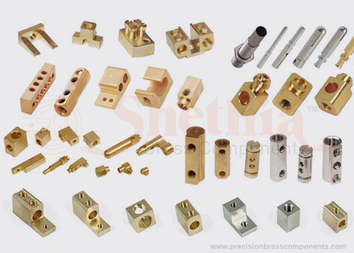 brass electrical components